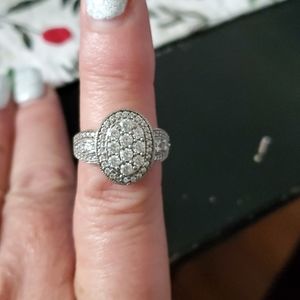 QVC Diamonique Ring